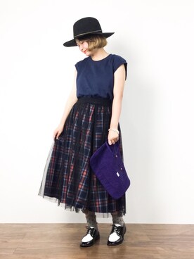 ななこさん（レディース・156cm）の夏コーディネート