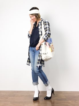 ななこさん（レディース・156cm）の夏コーディネート