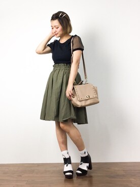 ななこさん(レディース・156cm)の夏コーディネート