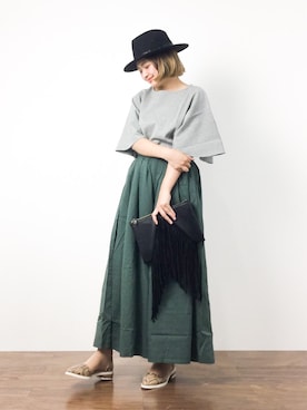 ななこさん（レディース・156cm）の夏コーディネート