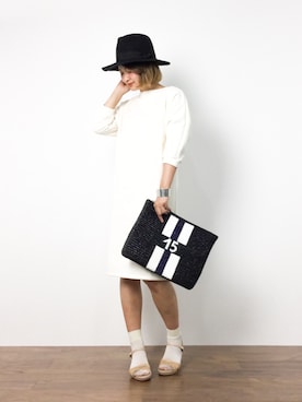 ななこさん（レディース・156cm）の夏コーディネート