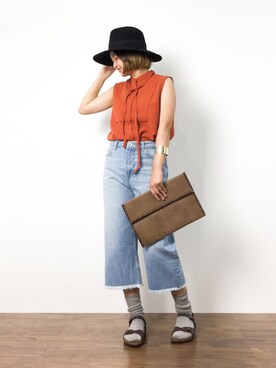 ななこさん(レディース・156cm)の夏コーディネート