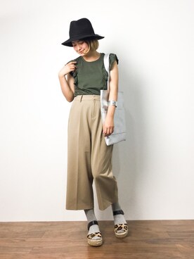 ななこさん（レディース・156cm）の夏コーディネート