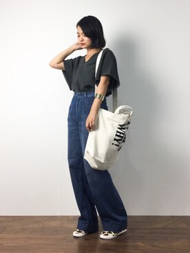 ななこさん（レディース・156cm）の夏コーディネート