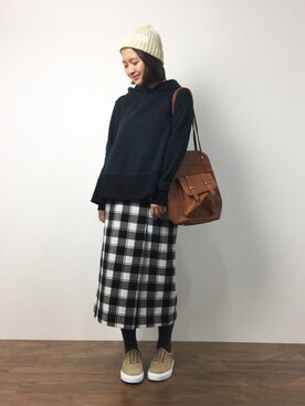 ななこさん（レディース・156cm）の秋コーディネート