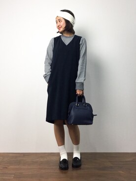 ななこさん（レディース・156cm）の秋コーディネート