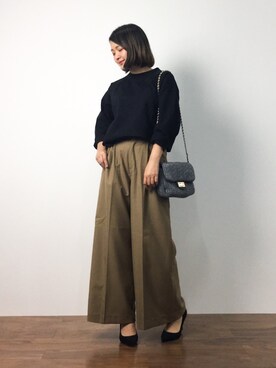 ななこさん(レディース・156cm)の秋コーディネート
