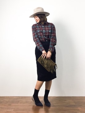 ななこさん(レディース・156cm)の秋コーディネート
