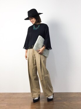 ななこさん(レディース・156cm)の秋コーディネート