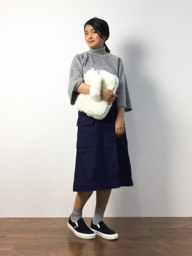ななこさん（レディース・156cm）の秋コーディネート