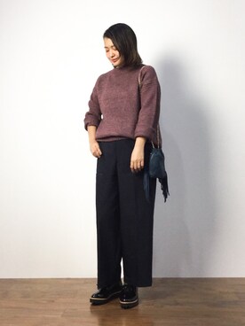 ななこさん（レディース・156cm）の秋コーディネート