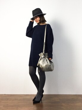 ななこさん（レディース・156cm）の秋コーディネート