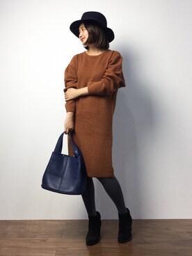 ななこさん（レディース・156cm）の秋コーディネート