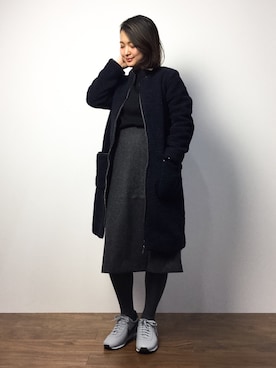 ななこさん（レディース・156cm）の秋コーディネート