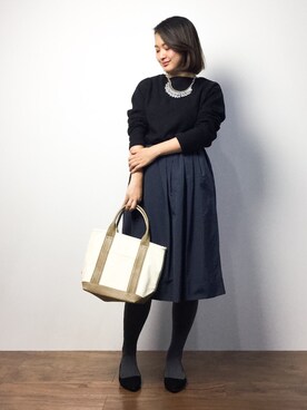 ななこさん（レディース・156cm）の秋コーディネート