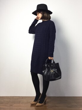 ななこさん（レディース・156cm）の秋コーディネート