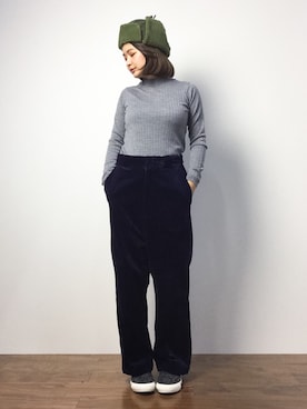 ななこさん（レディース・156cm）の秋コーディネート