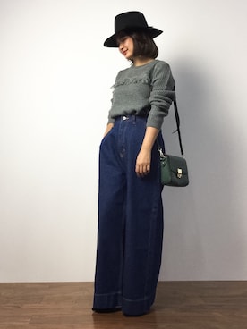 ななこさん（レディース・156cm）の秋コーディネート