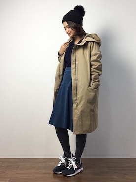 ななこさん（レディース・156cm）の秋コーディネート