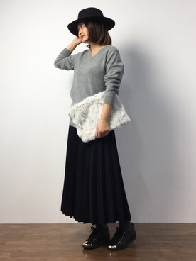 ななこさん（レディース・156cm）の秋コーディネート