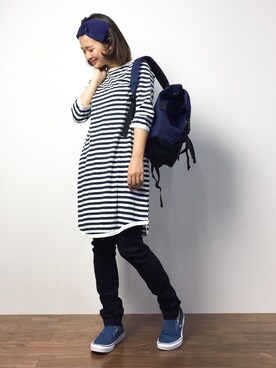 ななこさん（レディース・156cm）の秋コーディネート