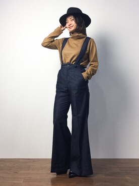 ななこさん（レディース・156cm）の秋コーディネート