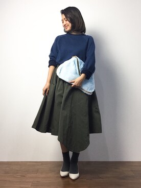 ななこさん(レディース・156cm)の秋コーディネート