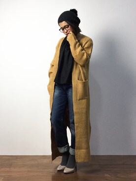 ななこさん（レディース・156cm）の秋コーディネート