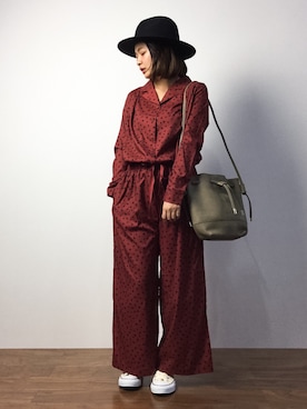 ななこさん（レディース・156cm）の秋コーディネート