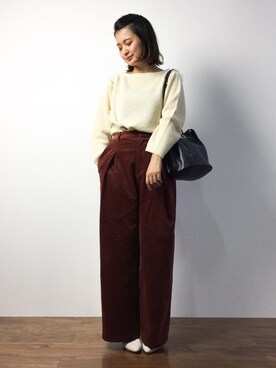 ななこさん（レディース・156cm）の秋コーディネート