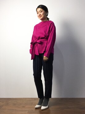 ななこさん（レディース・156cm）の秋コーディネート