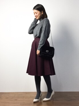 ななこさん（レディース・156cm）の秋コーディネート