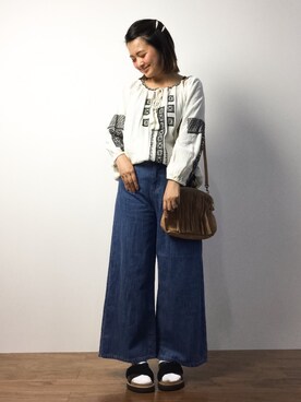ななこさん(レディース・156cm)の秋コーディネート