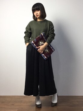 ななこさん（レディース・156cm）の秋コーディネート