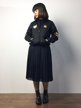 ななこさん（レディース・156cm）の秋コーディネート