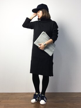 「RACAL（ラカル）のアイテム」を使った、ななこさん（レディース・156cm）の秋コーディネート