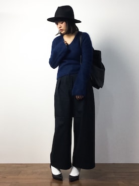 ななこさん（レディース・156cm）の秋コーディネート