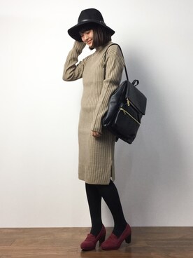 ななこさん（レディース・156cm）の秋コーディネート