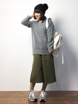 ななこさん（レディース・156cm）の秋コーディネート
