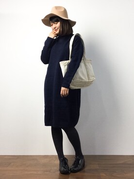 ななこさん（レディース・156cm）の秋コーディネート