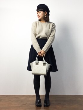 ななこさん（レディース・156cm）の秋コーディネート