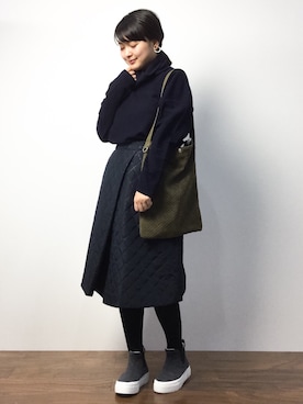 ななこさん（レディース・156cm）の秋コーディネート