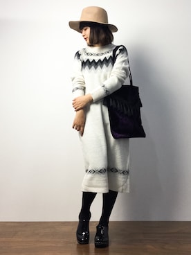 ななこさん（レディース・156cm）の秋コーディネート