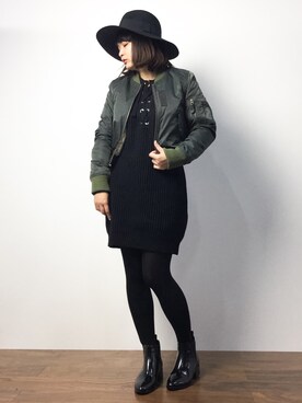 ななこさん（レディース・156cm）の秋コーディネート