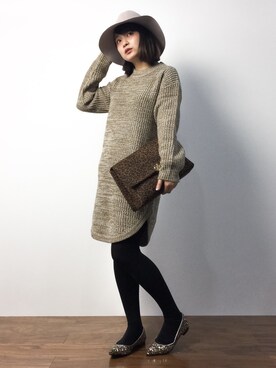 ななこさん（レディース・156cm）の秋コーディネート