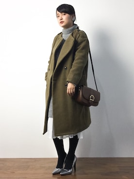 ななこさん(レディース・156cm)の秋コーディネート