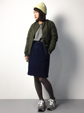 ななこさん（レディース・156cm）の秋コーディネート