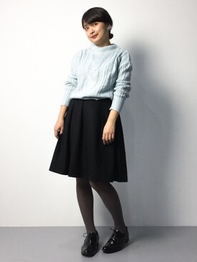 ななこさん（レディース・156cm）の秋コーディネート