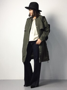 ななこさん（レディース・156cm）の秋コーディネート