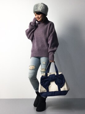 ななこさん（レディース・156cm）の秋コーディネート